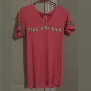 Pink v neck t-shirt from PINK